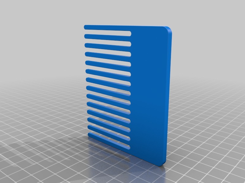 Miniatura 2 do modelo 3D simple crest / comb