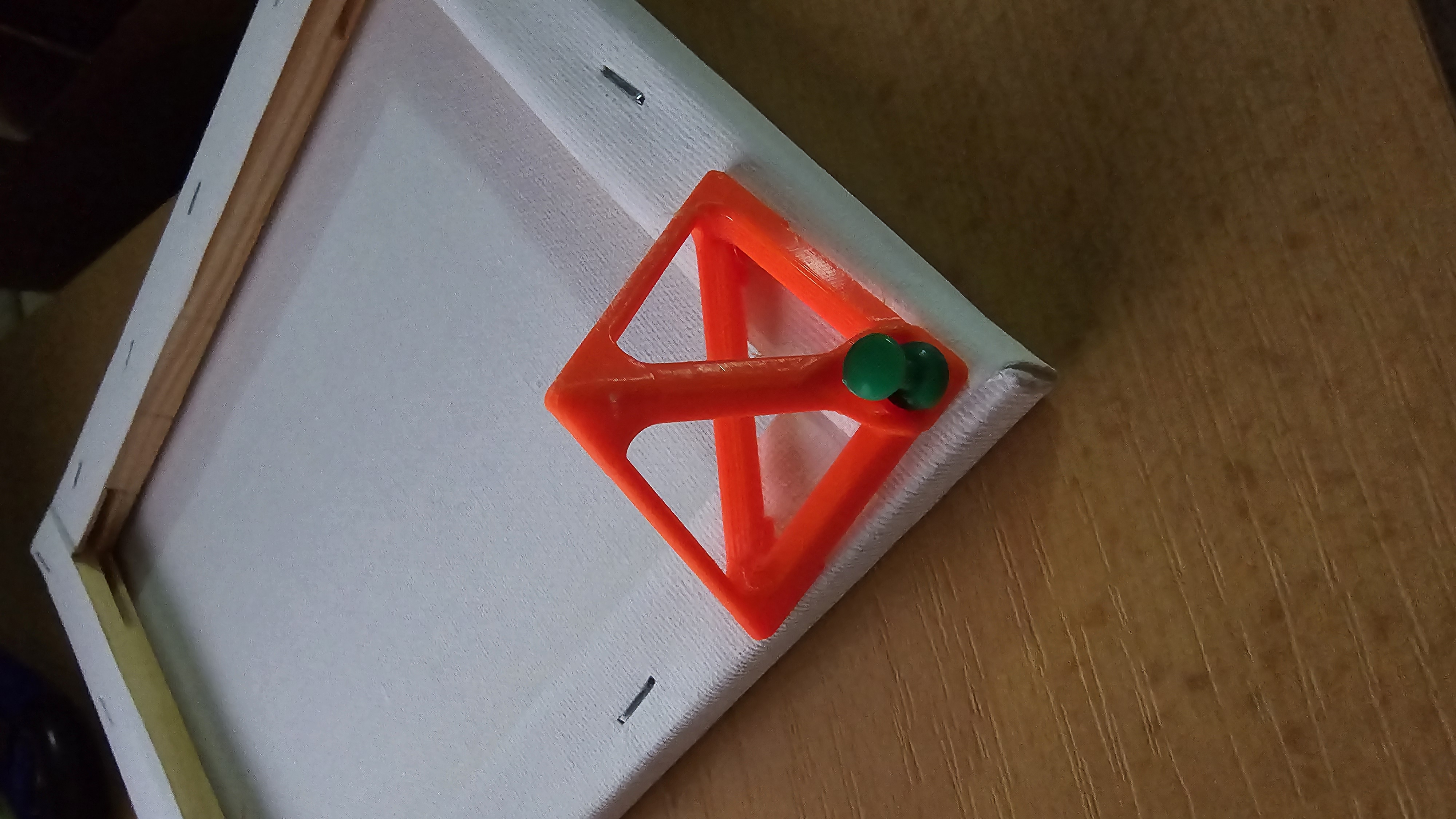 Pyramid for canvas