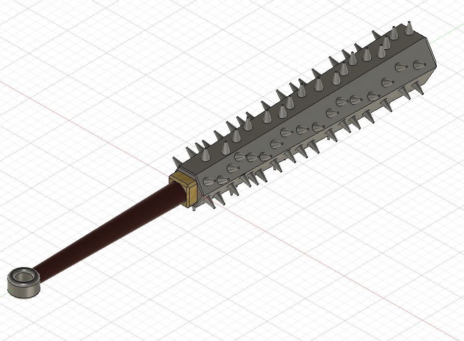Oni Mace Backscratcher by Tom Download free STL model