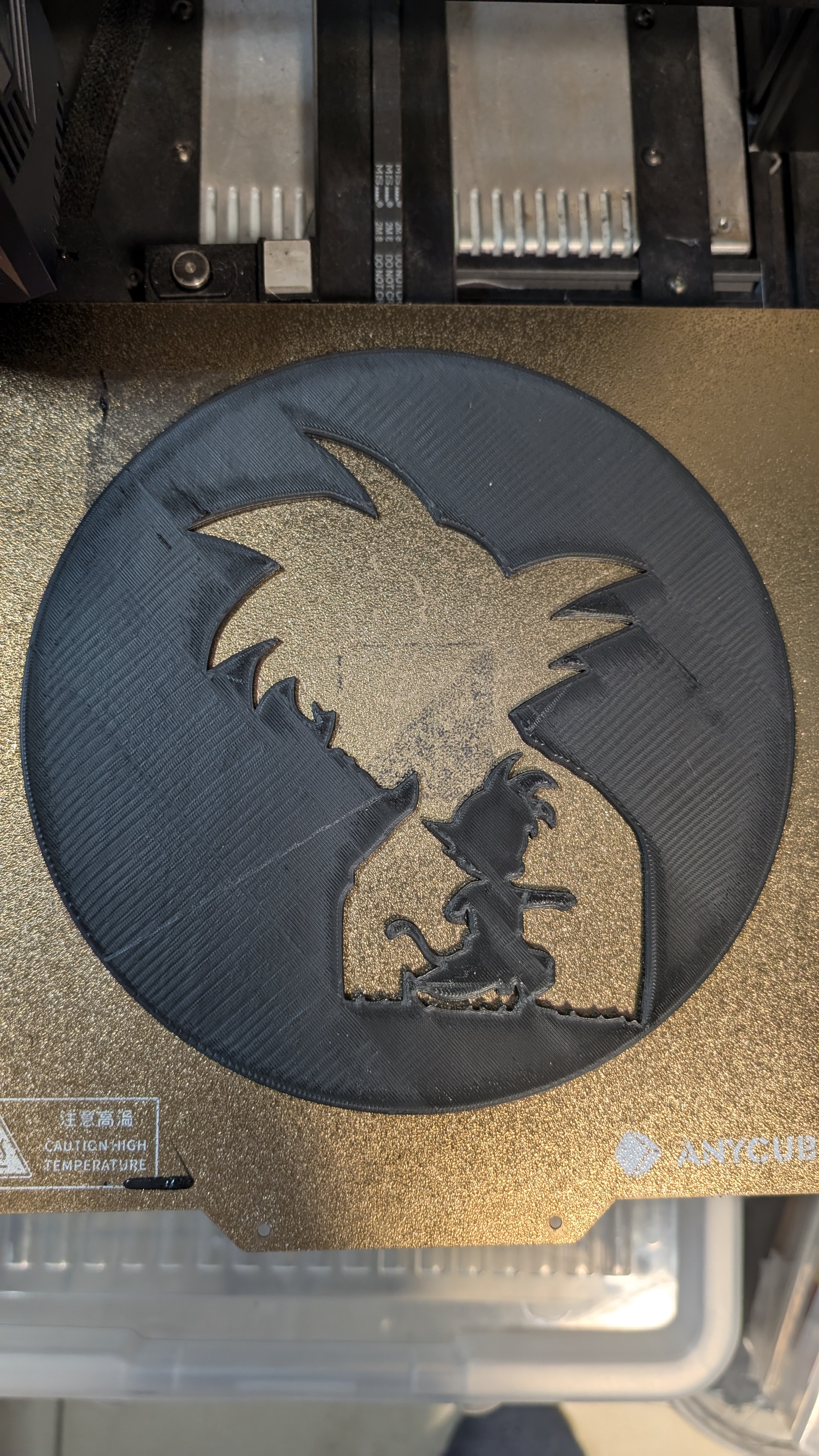 Son Goku Silhouette
