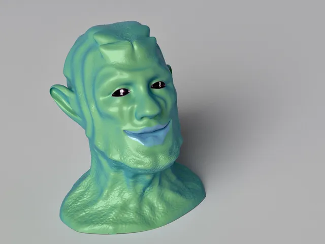 Alien Head Sculpt 2
