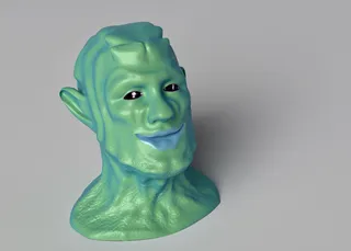 Alien Head Sculpt 1 by SteedMaker | Download free STL model ...