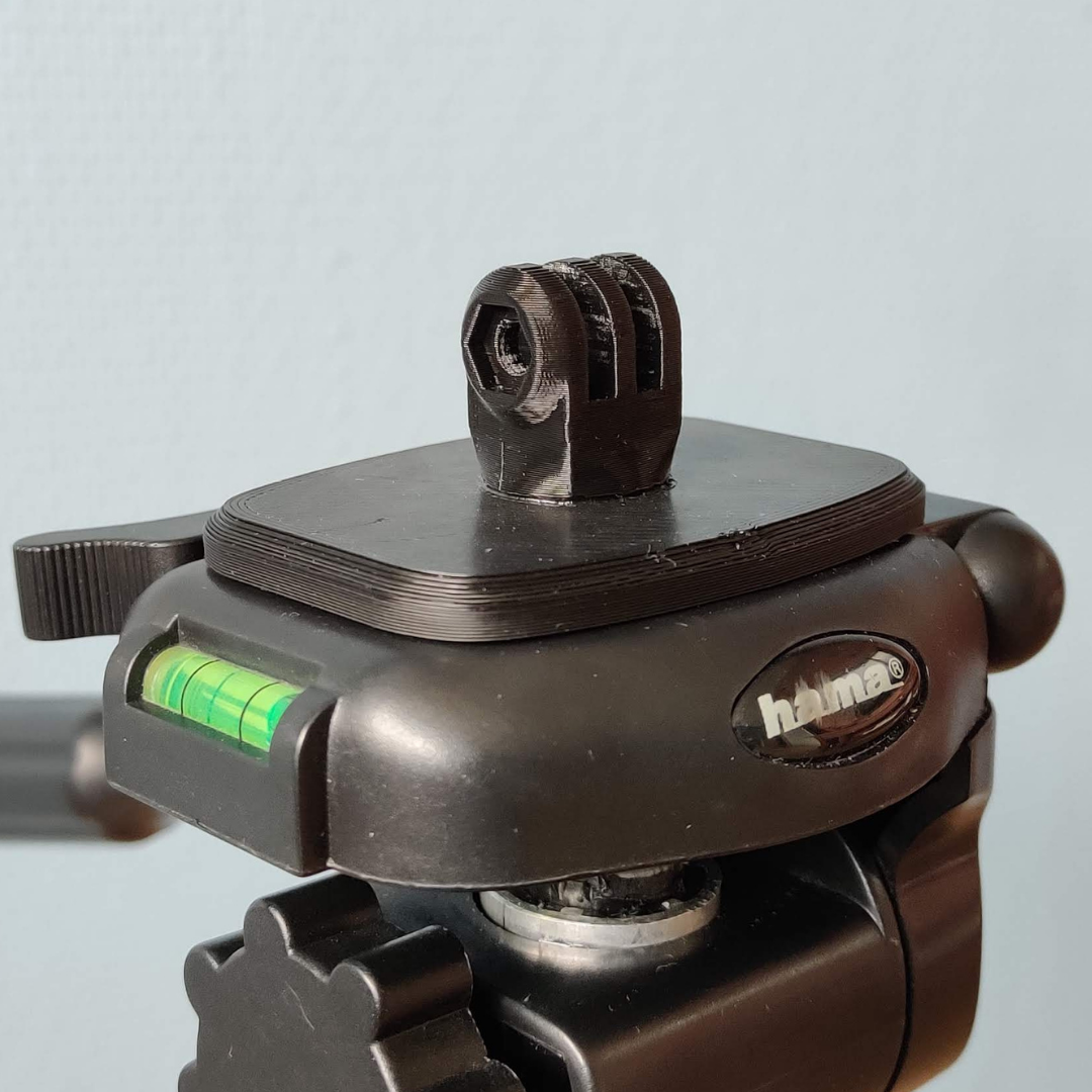 Camara tripod mounting adapter