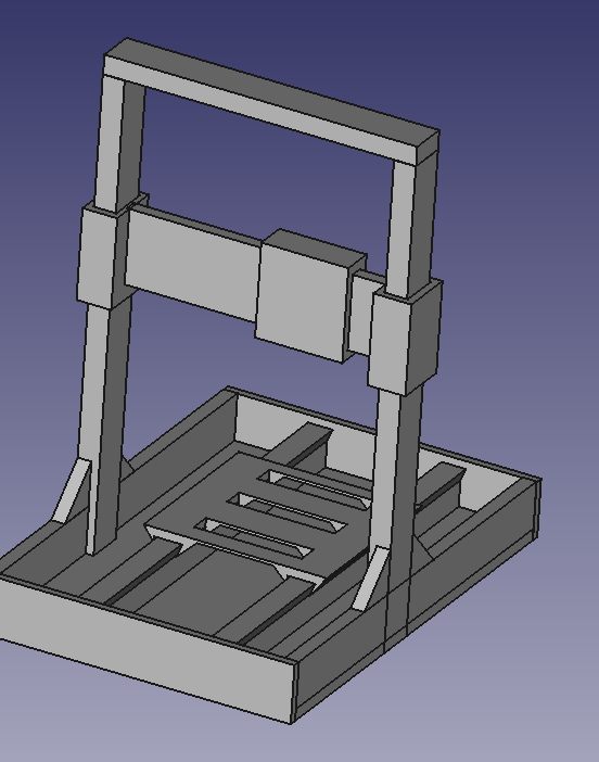 Mini 3d Printer Example (Print-In-Place)