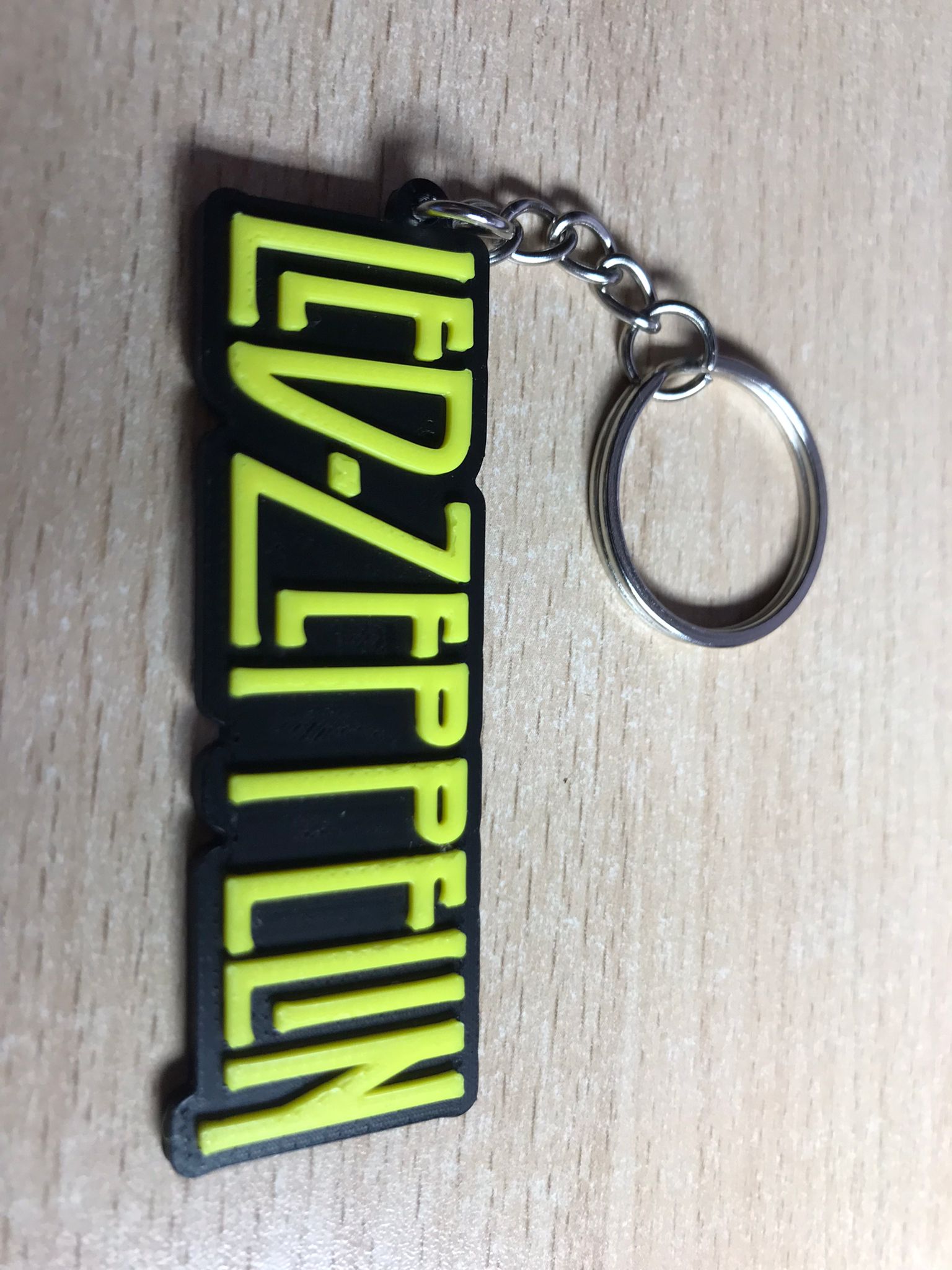 Miniatura 3 do modelo 3D Led Zeppelin Keychain