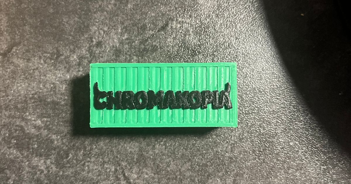 Chromakopia Keychain By Milkman_tech | Download Free STL Model ...