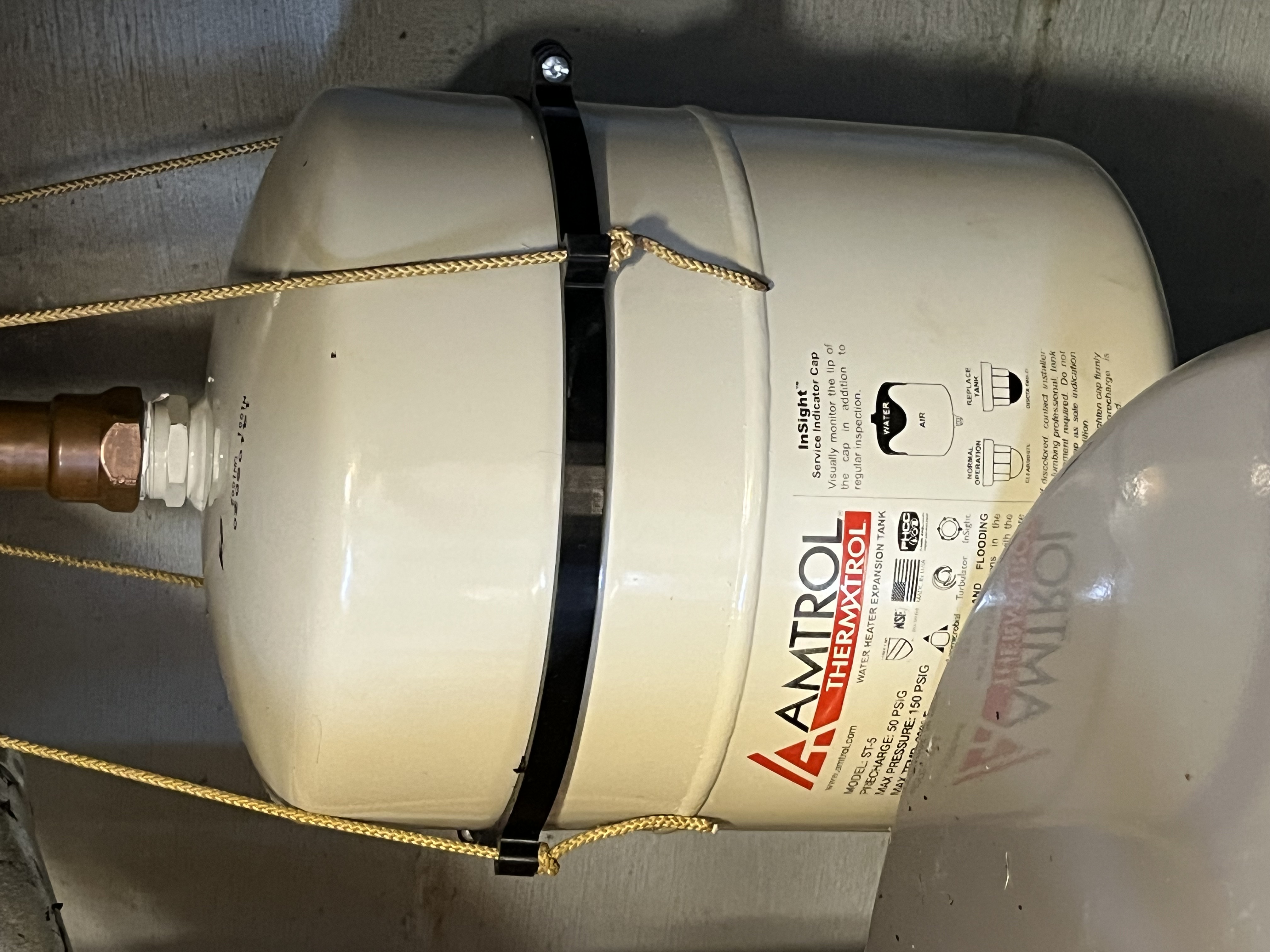 Expansion Tank Suspender Clamp