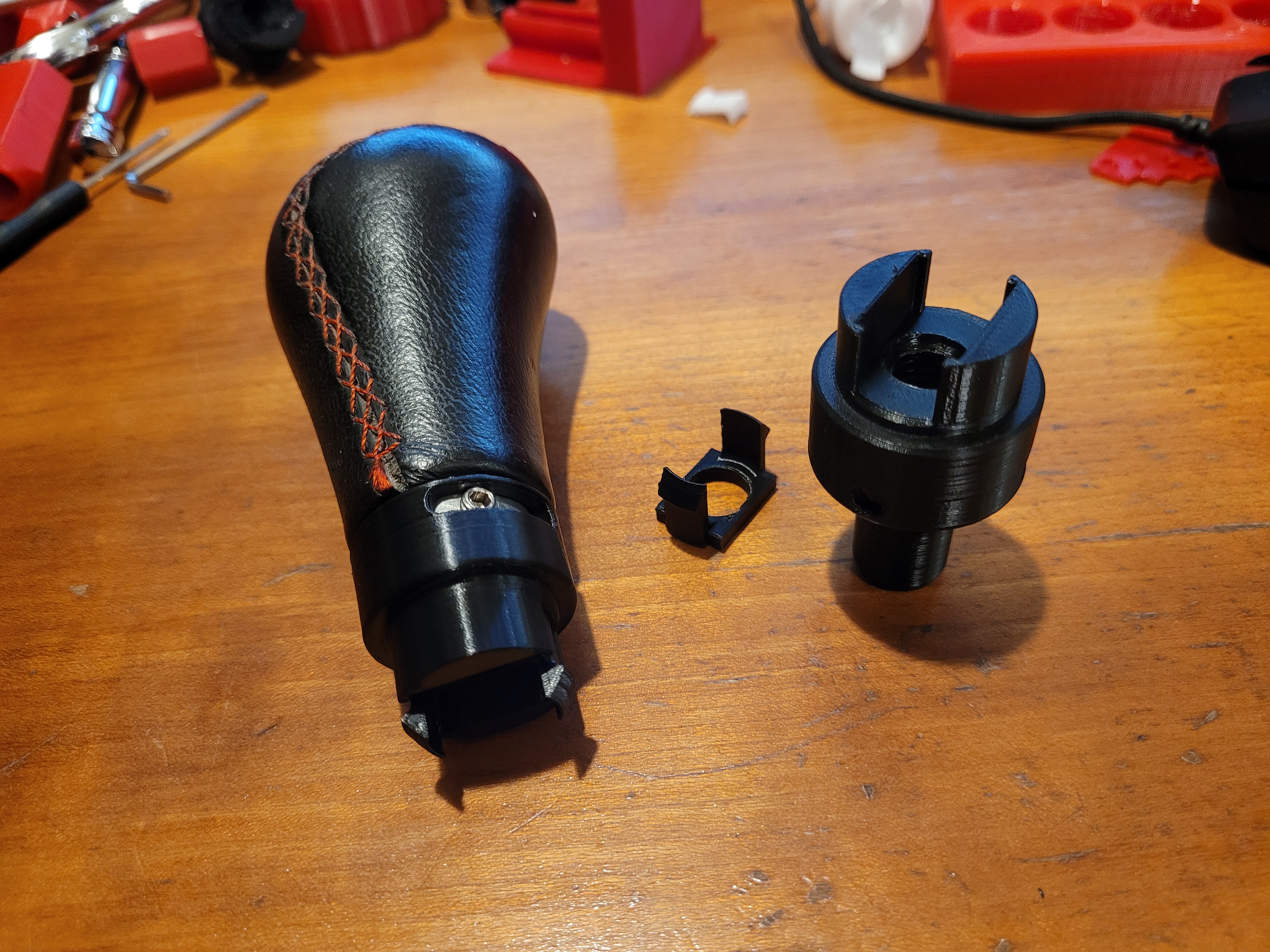 01-05 civic Shift knob boot bracket for universal fit shift knob