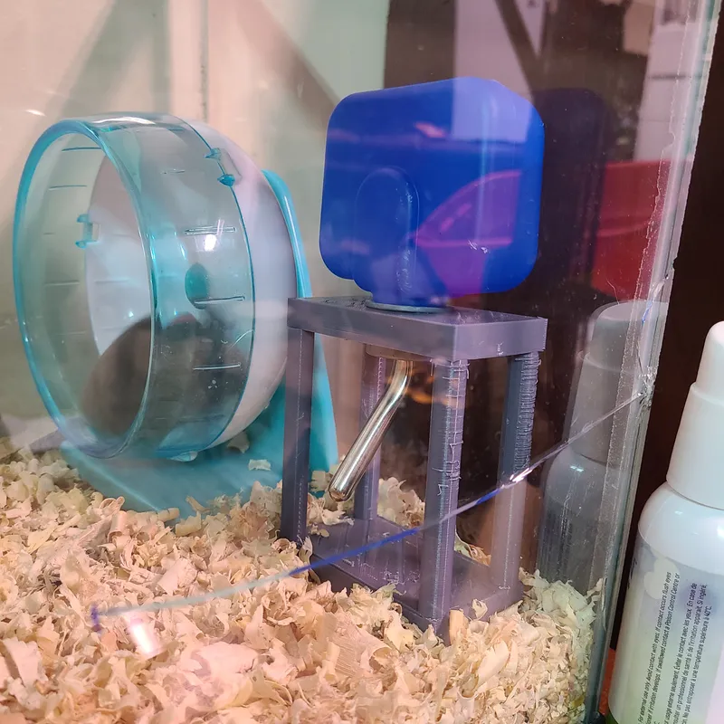 Hamster water bottle for tank best sale