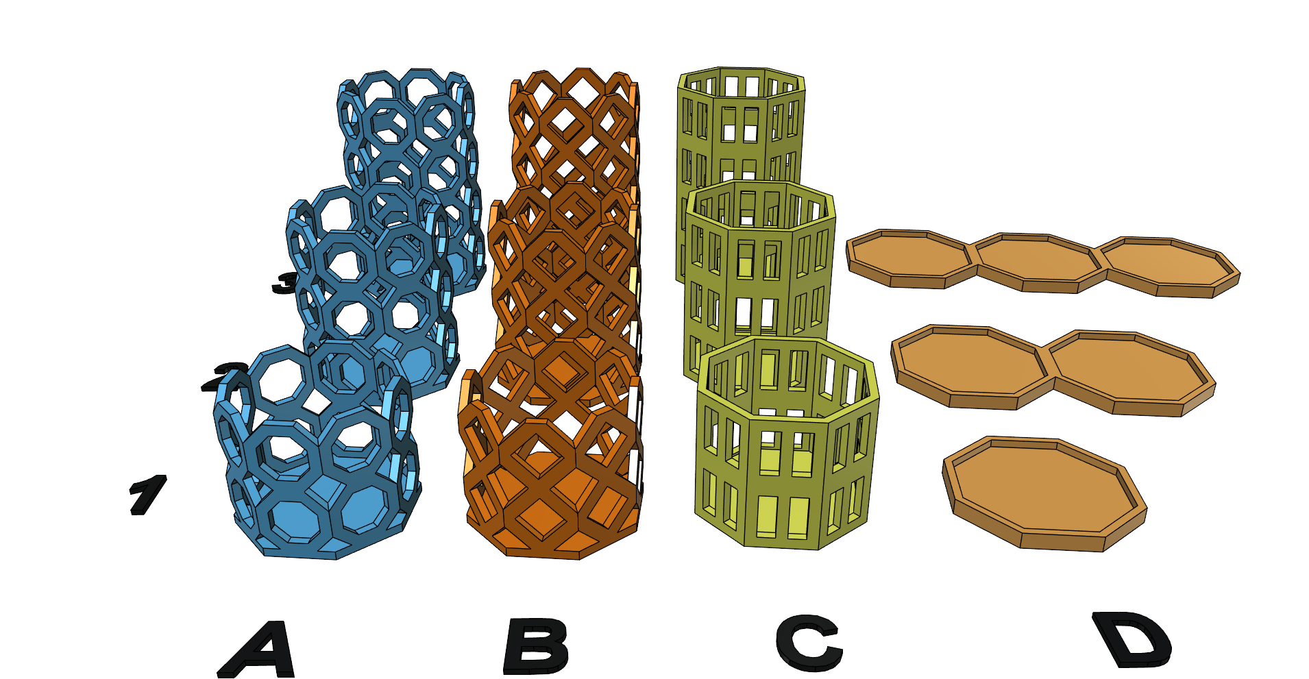 Pen Stand By REDZC Download Free STL Model Printables