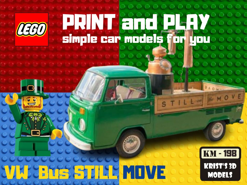 LEGO VW  Bus STILL MOVE
