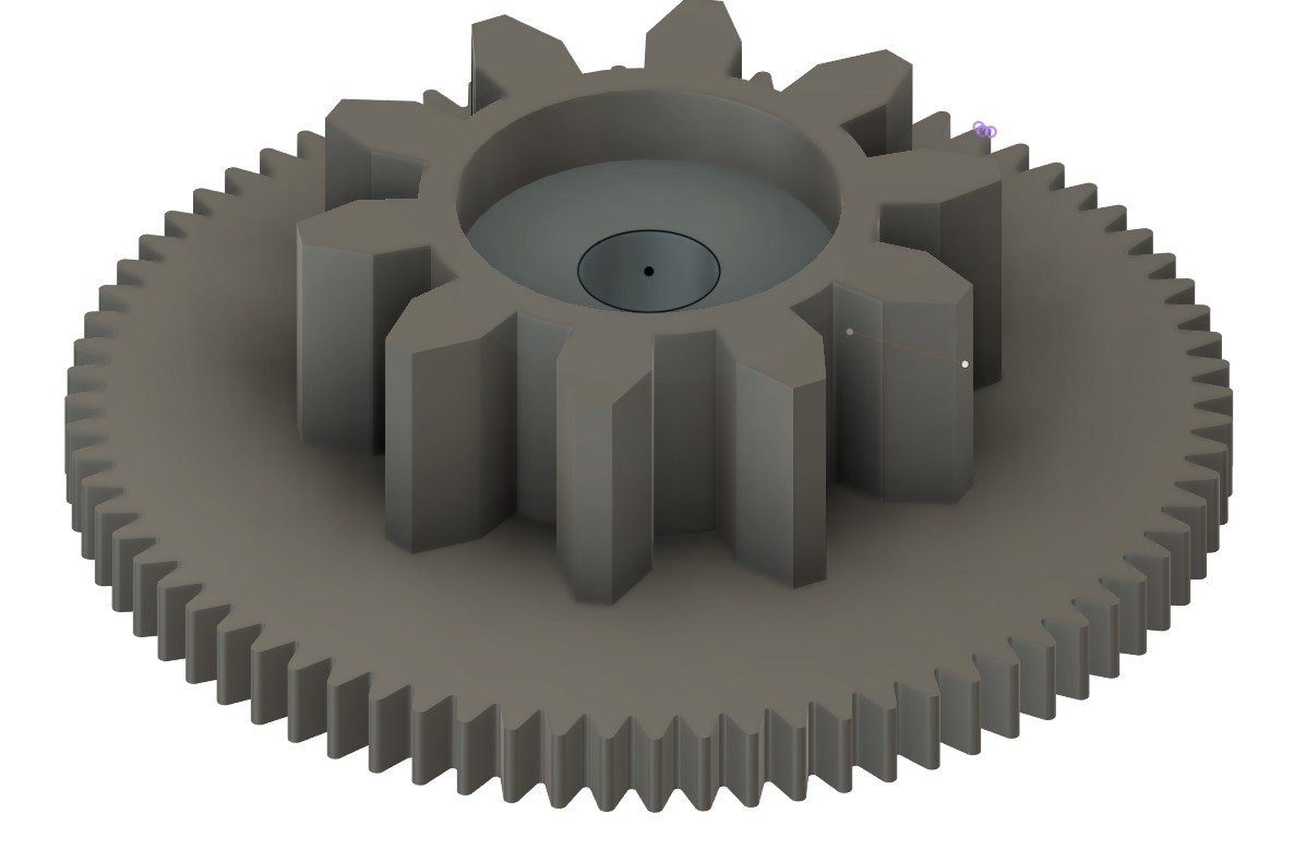 Large Gear Original Simply Clean by Miguel Garcia Download free STL