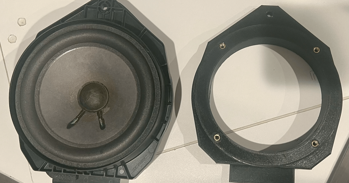 0713 GMC / Chevy speaker adapter for front door speakers by GMTJIM