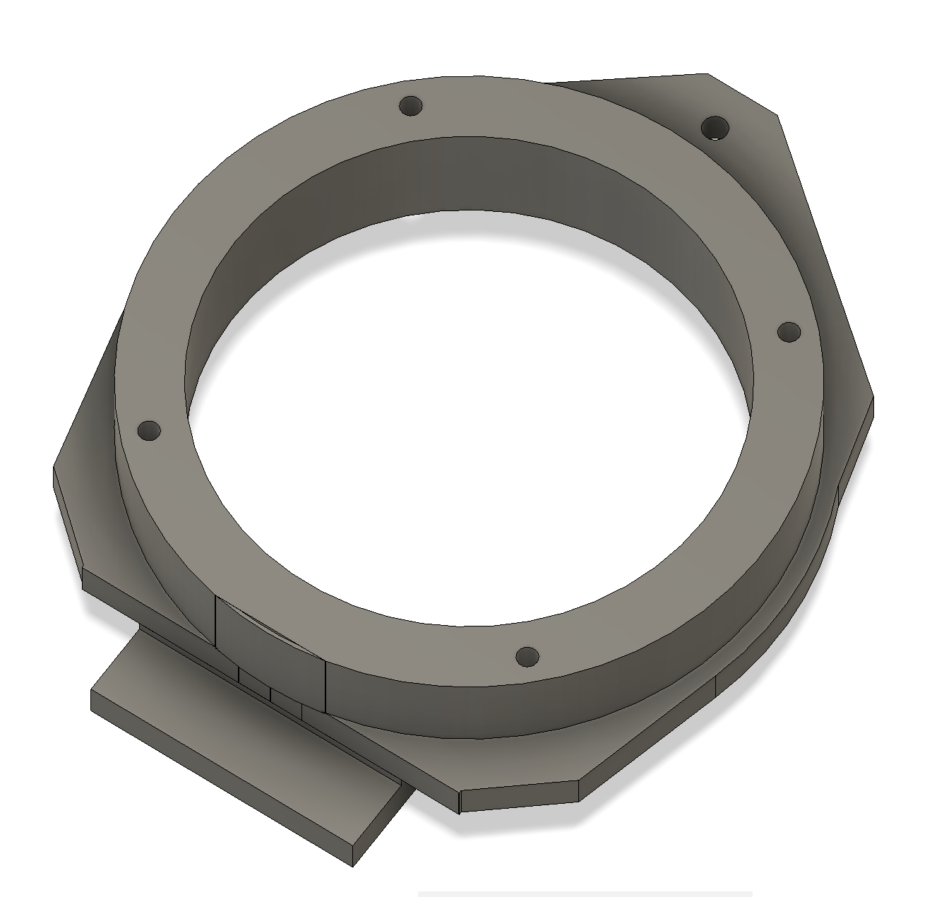 0713 GMC / Chevy speaker adapter for front door speakers by GMTJIM