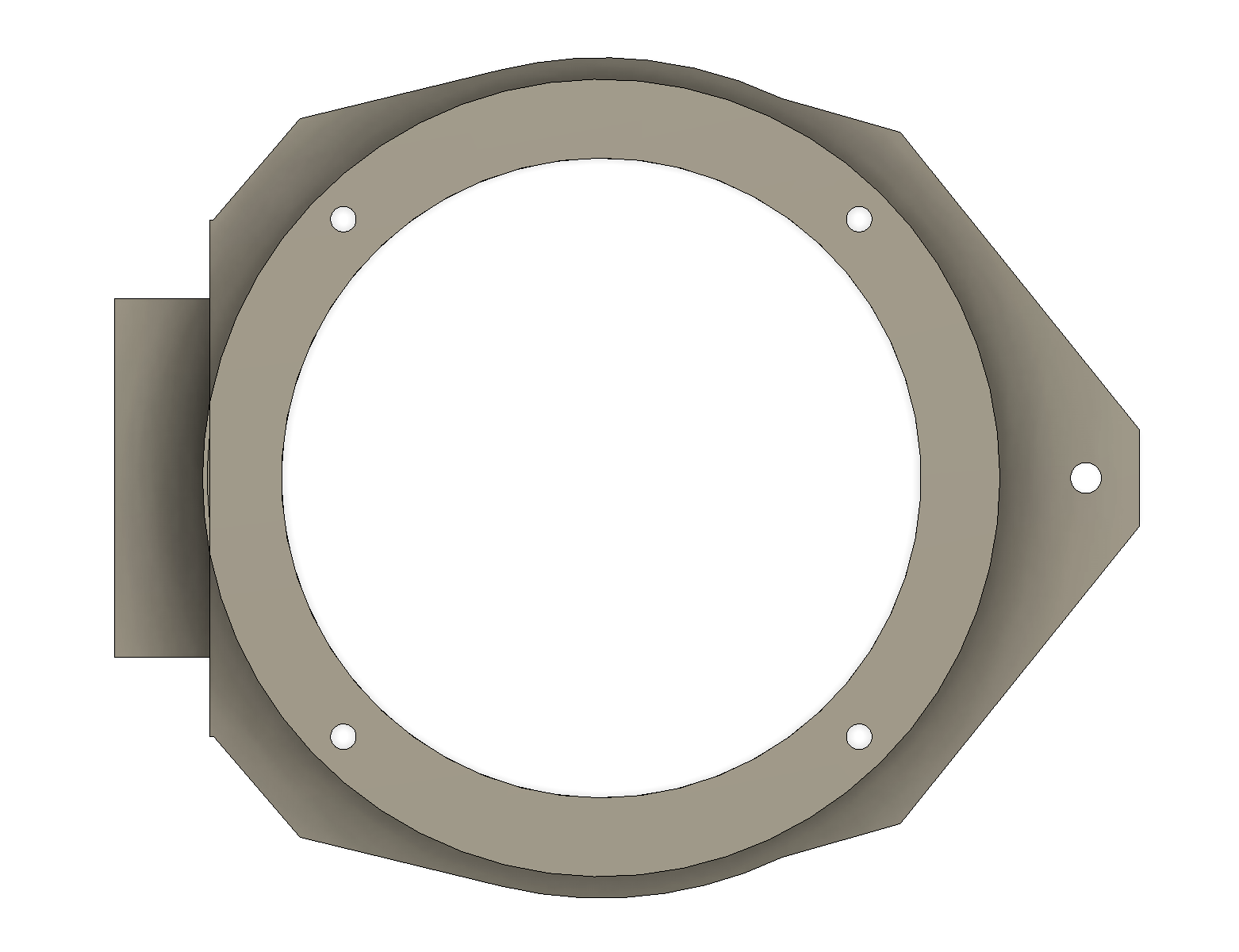 0713 GMC / Chevy speaker adapter for front door speakers by GMTJIM