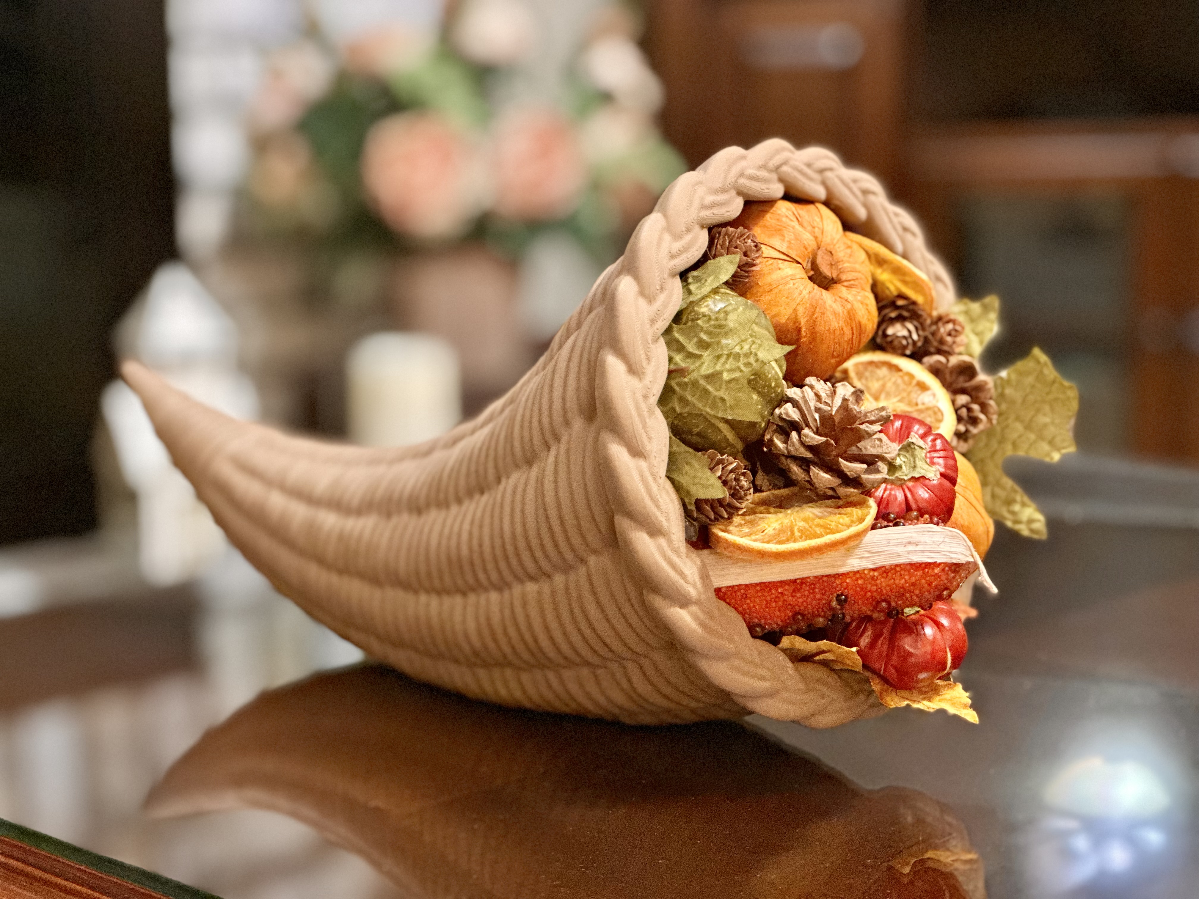 Autumn Cornucopia (Vase Mode Print)