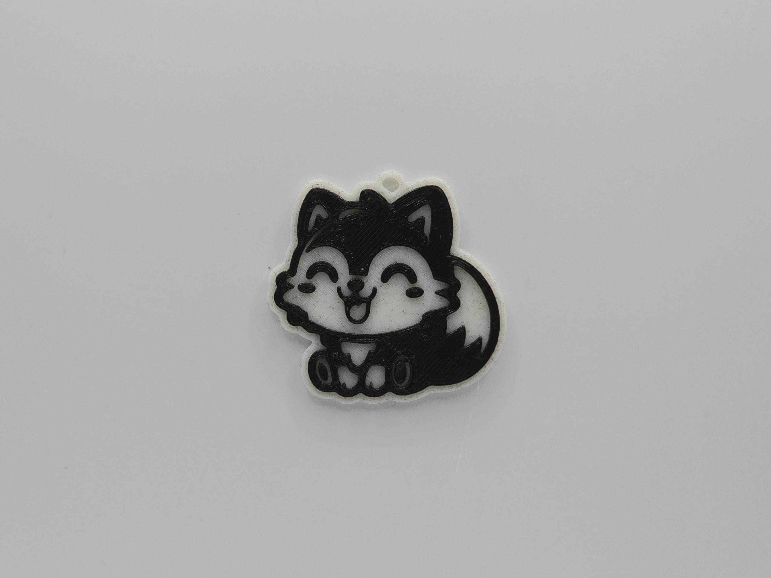 Cute Wolf Keychain