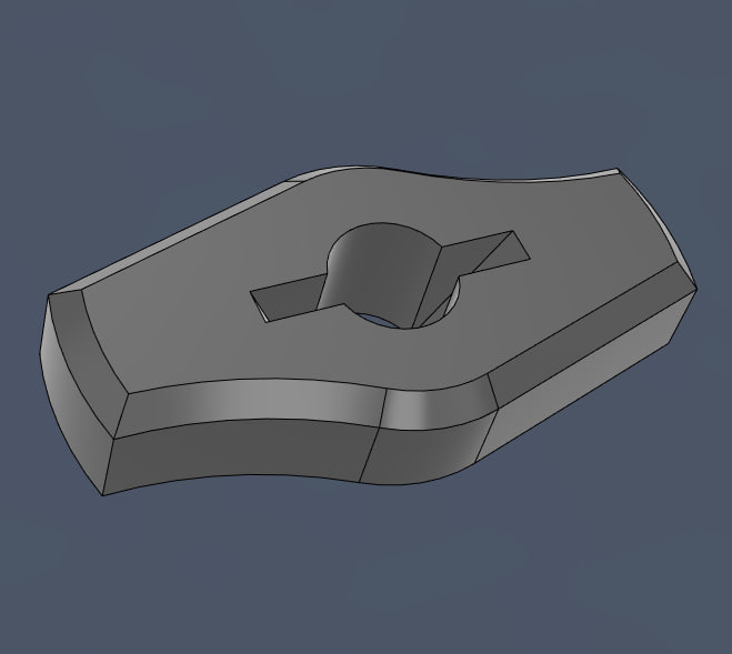 Magic arm M5 wing nut knob