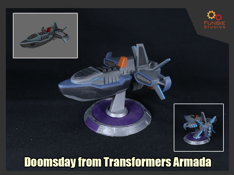 [Iconic Ships Series] Doomsday from Transformers Armada