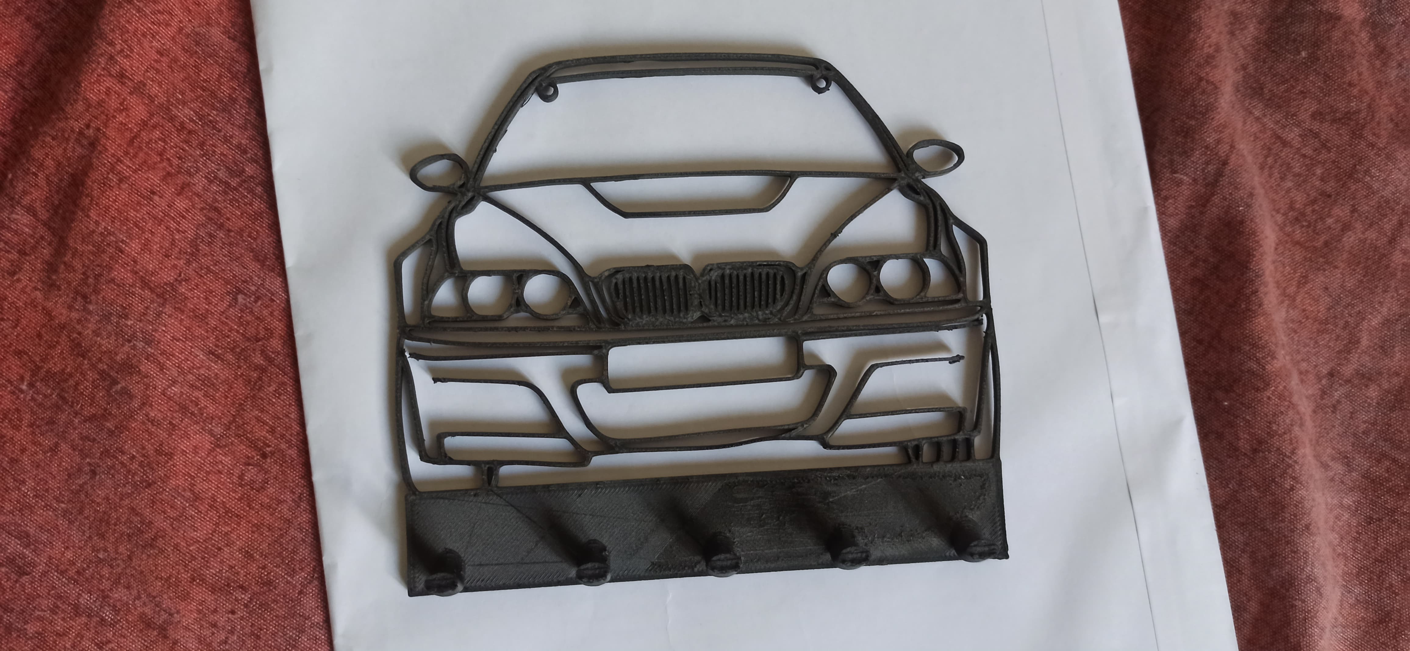 Bmw e46 wall key holder