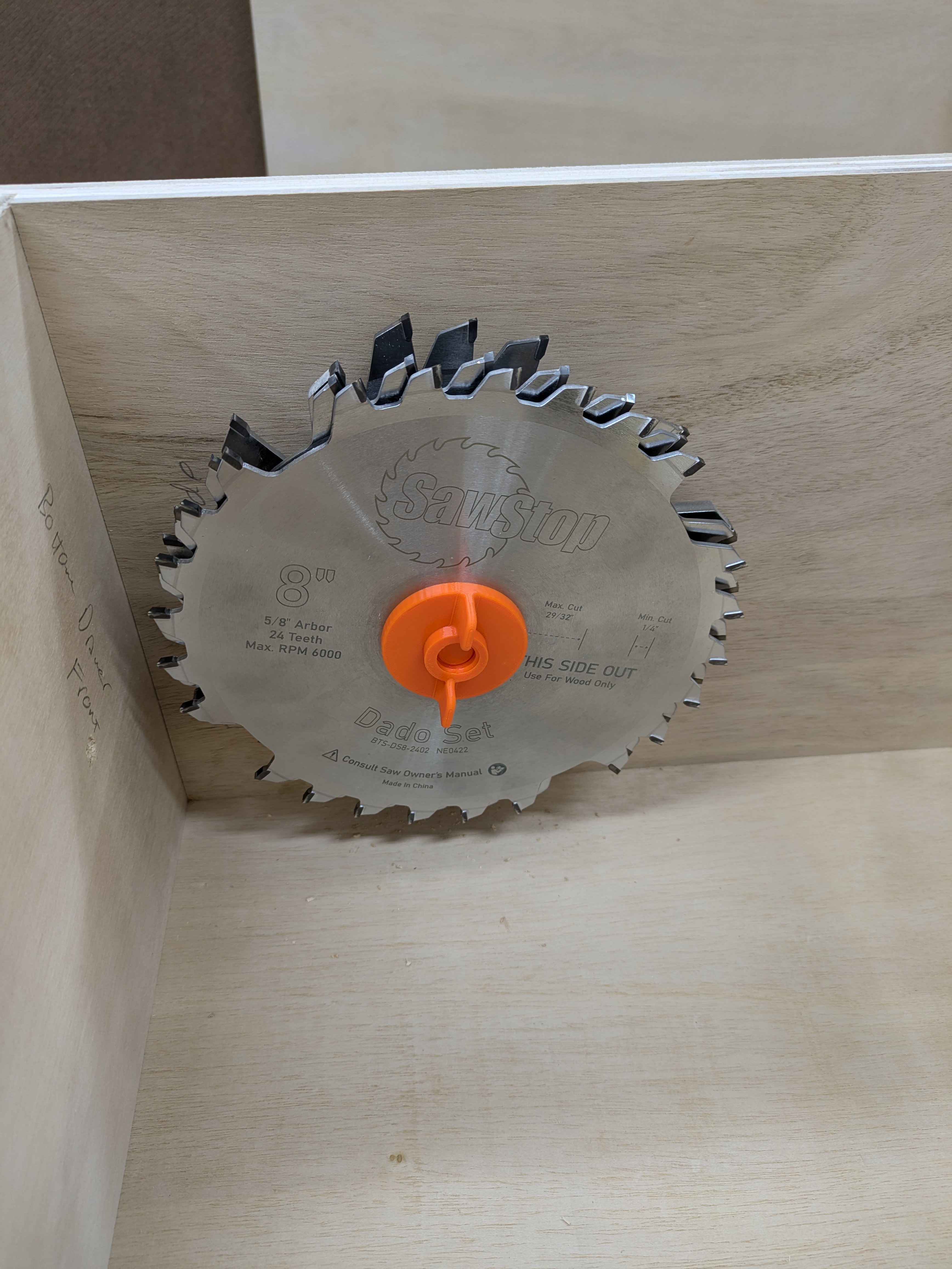 Saw Stop Dado Blade Holder
