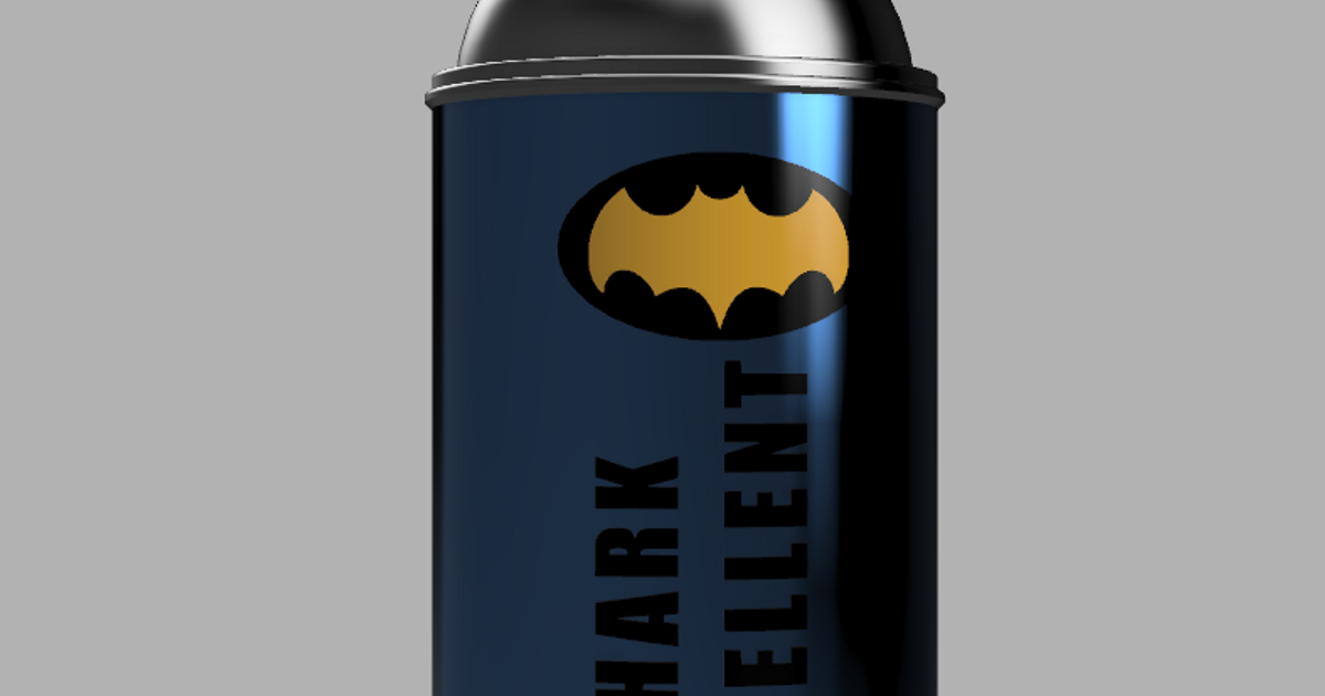 Bat Shark Repellent by Tech_Outreach | Download free STL model |  