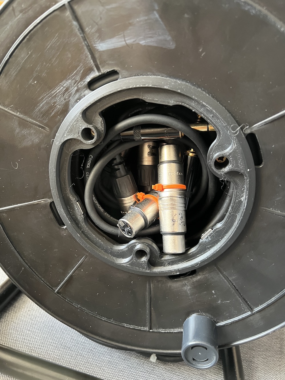 XLR Cable roll extra storage — thumbnail 3