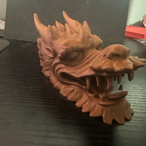 Miniatura 3 do modelo 3D Dragon Head