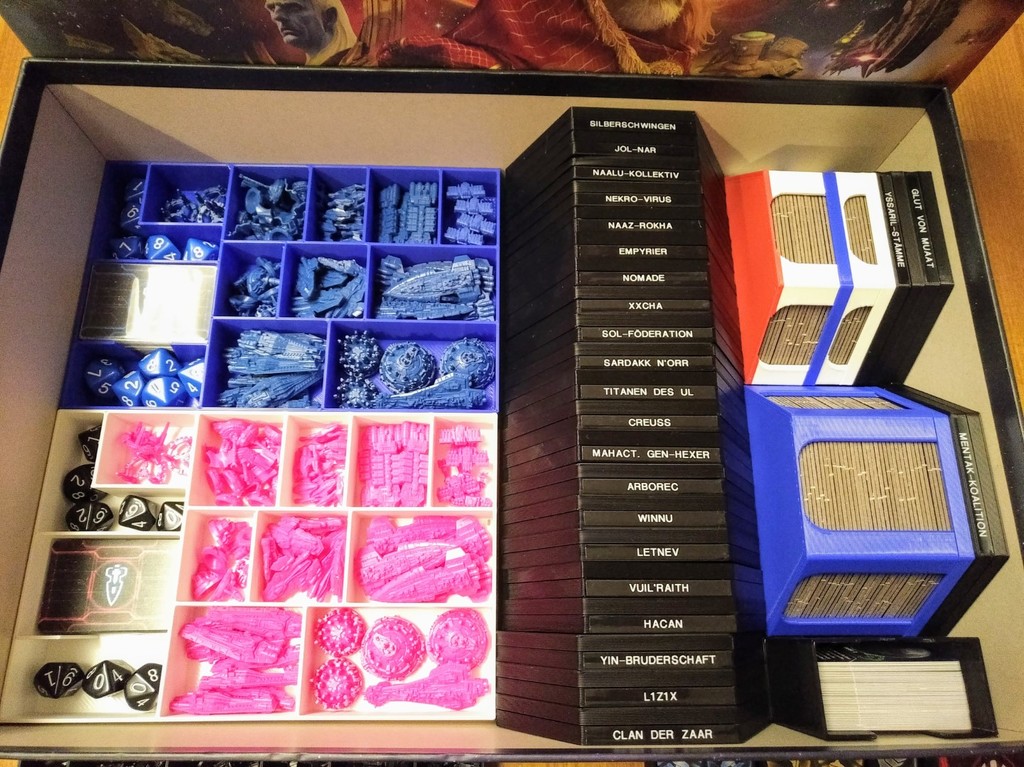 Twilight Imperium 4 Organizer (incl. Prophecy of Kings) by Fabmaszter ...