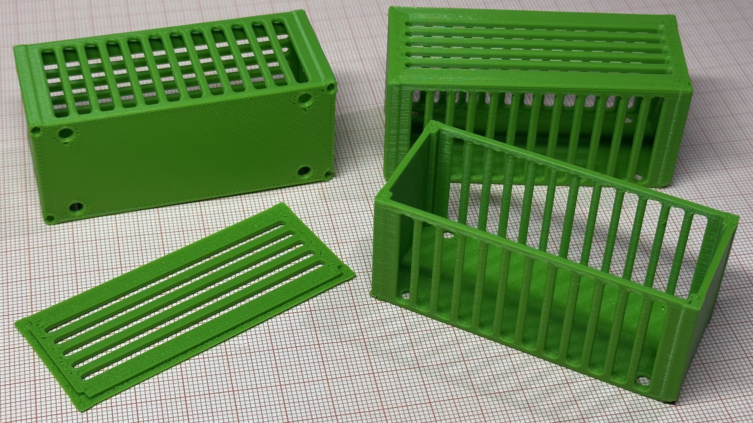 Mini cage container - Marklin 44700 container carrier - mini conteneur cage