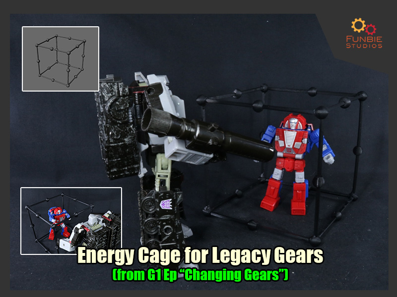 Energy Cage for Transformers Legacy Gears