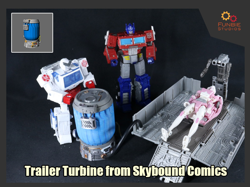 Trailer Turbine from Transformers Skybound Comics
