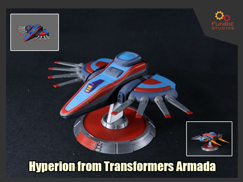 [Iconic Ships Series] Hyperion from Transformers Armada