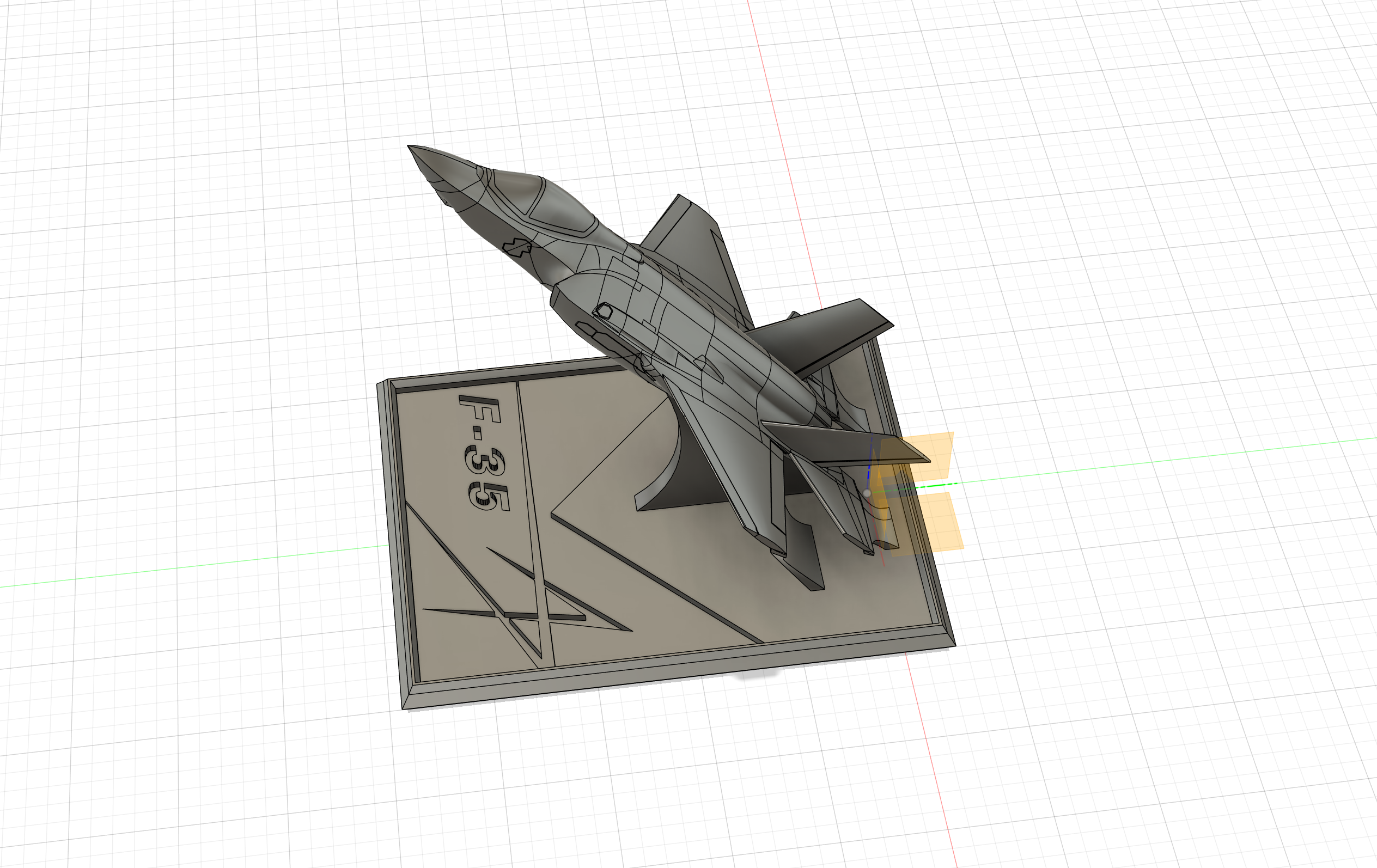 F-35 Stealth Fighter Jet | Desktop Stand and Phone Holder
