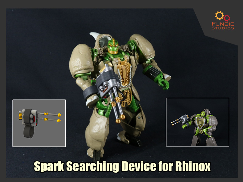 Spark Searching Device for Transformers Rhinox