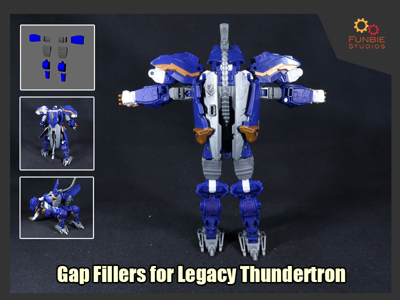 Gap Fillers for Transformers Legacy Thundertron