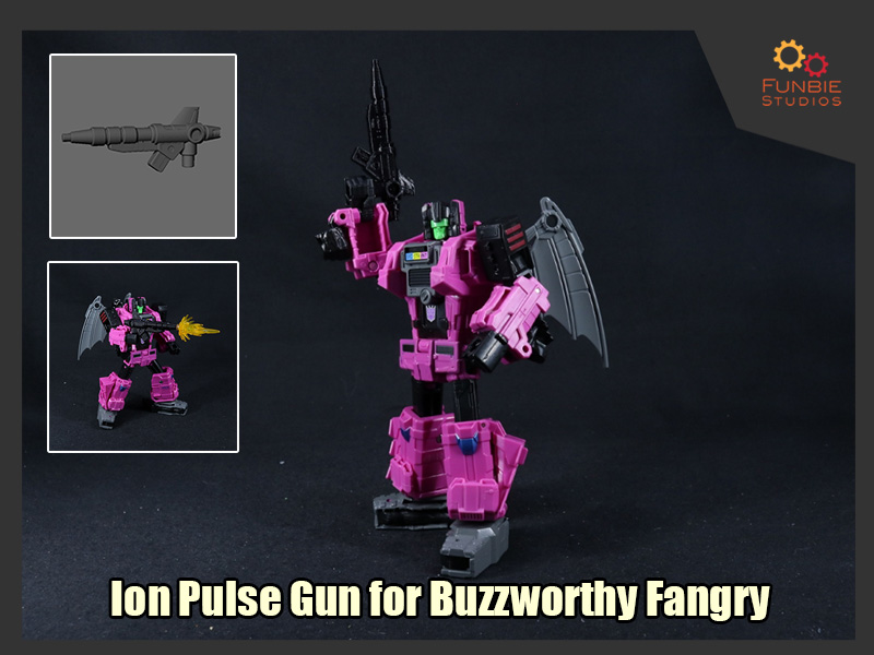 Ion Pulse Gun for Transformers Buzzworthy Fangry