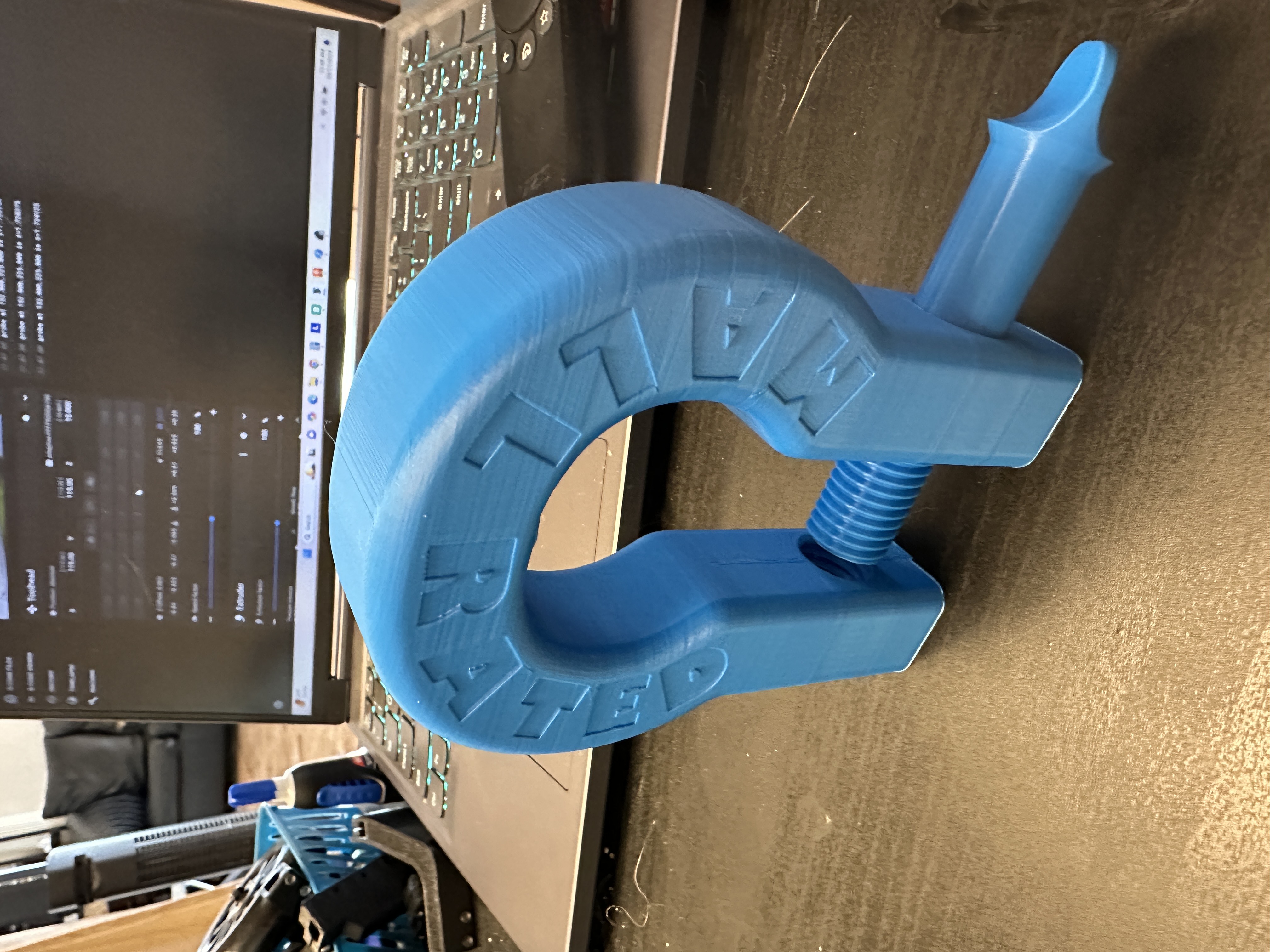 Hitch with Mall Rated Shackle