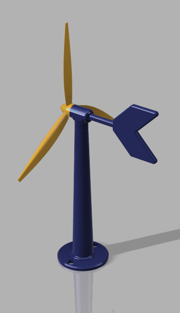 Miniatura 3 do modelo 3D 3D printable wind turbine