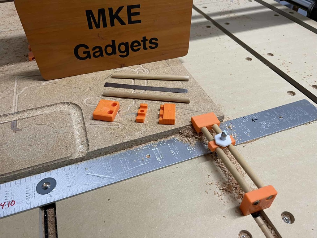 Hold Down Clamp MKE Gadgets 190 by MKE Gadgets Download free STL