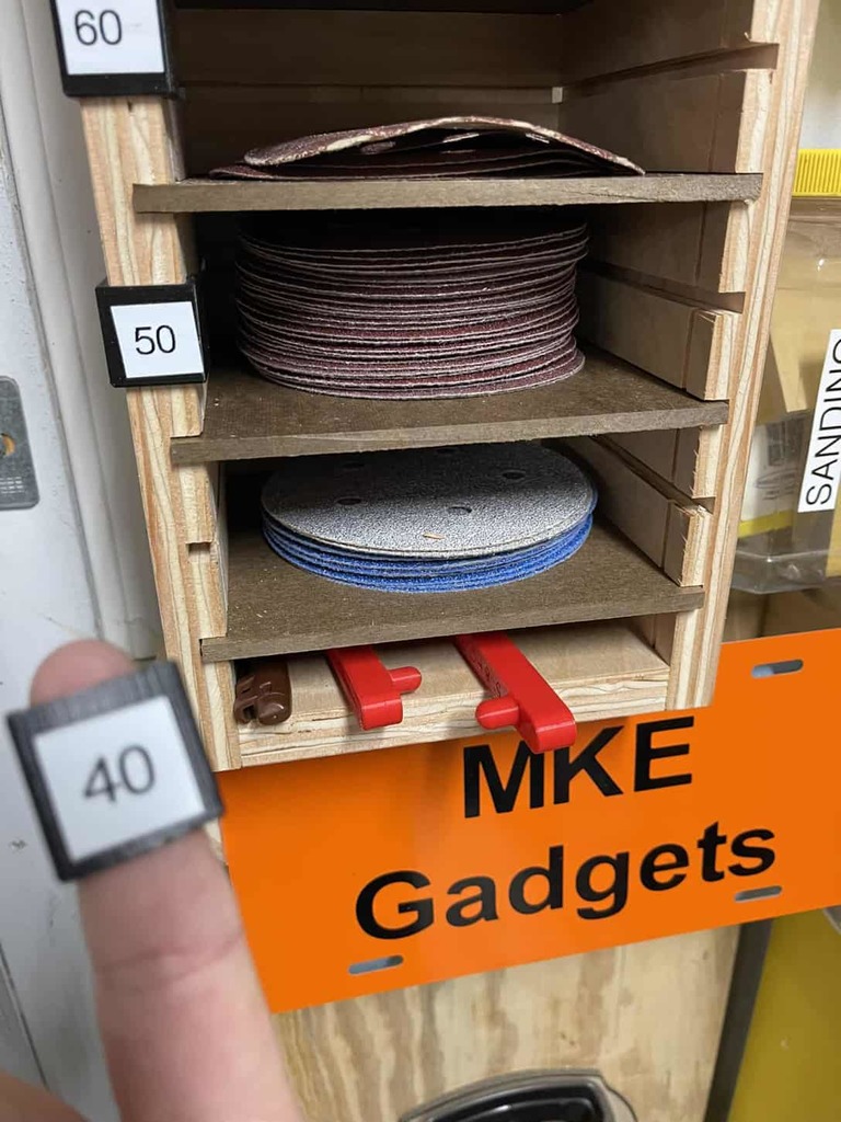 Sandpaper Rack Label — miniatura 4