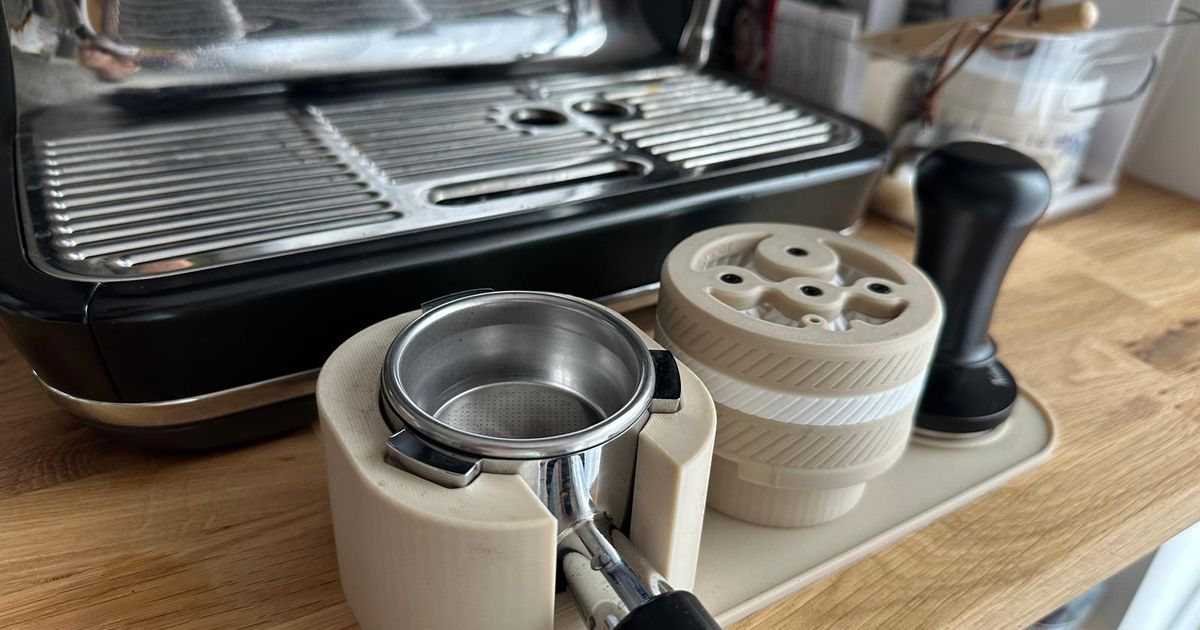 53mm Espresso Tamper Station by Grzegorz Lindert Download free STL
