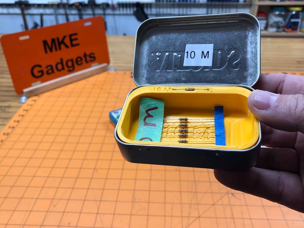 Altoids Resistors Storage Tin