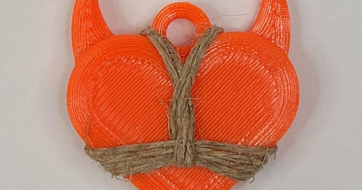 Devil Heart with ring by RCWeinstadt Download free STL model