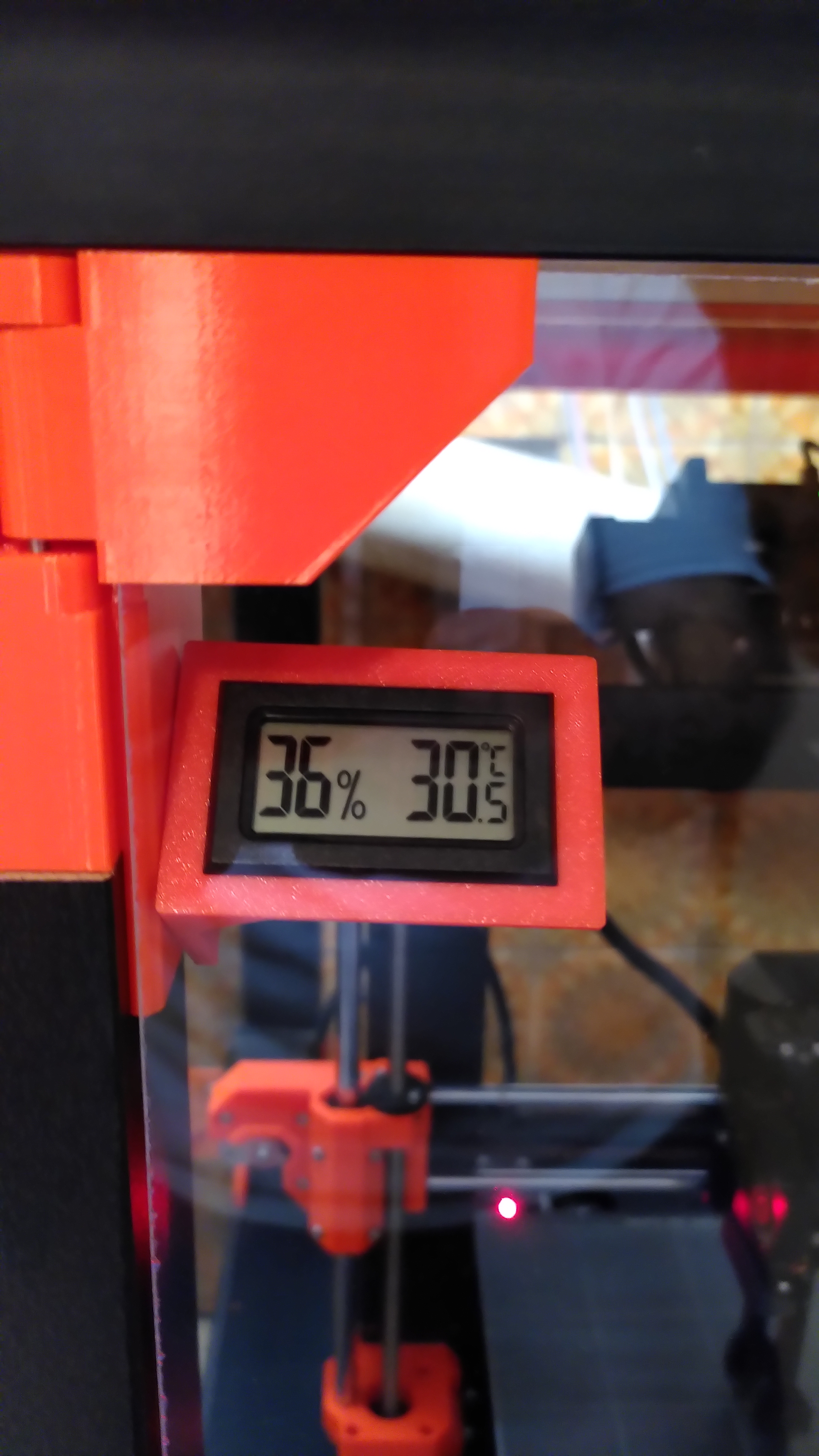 Thermometer/Humidity Meter Mount