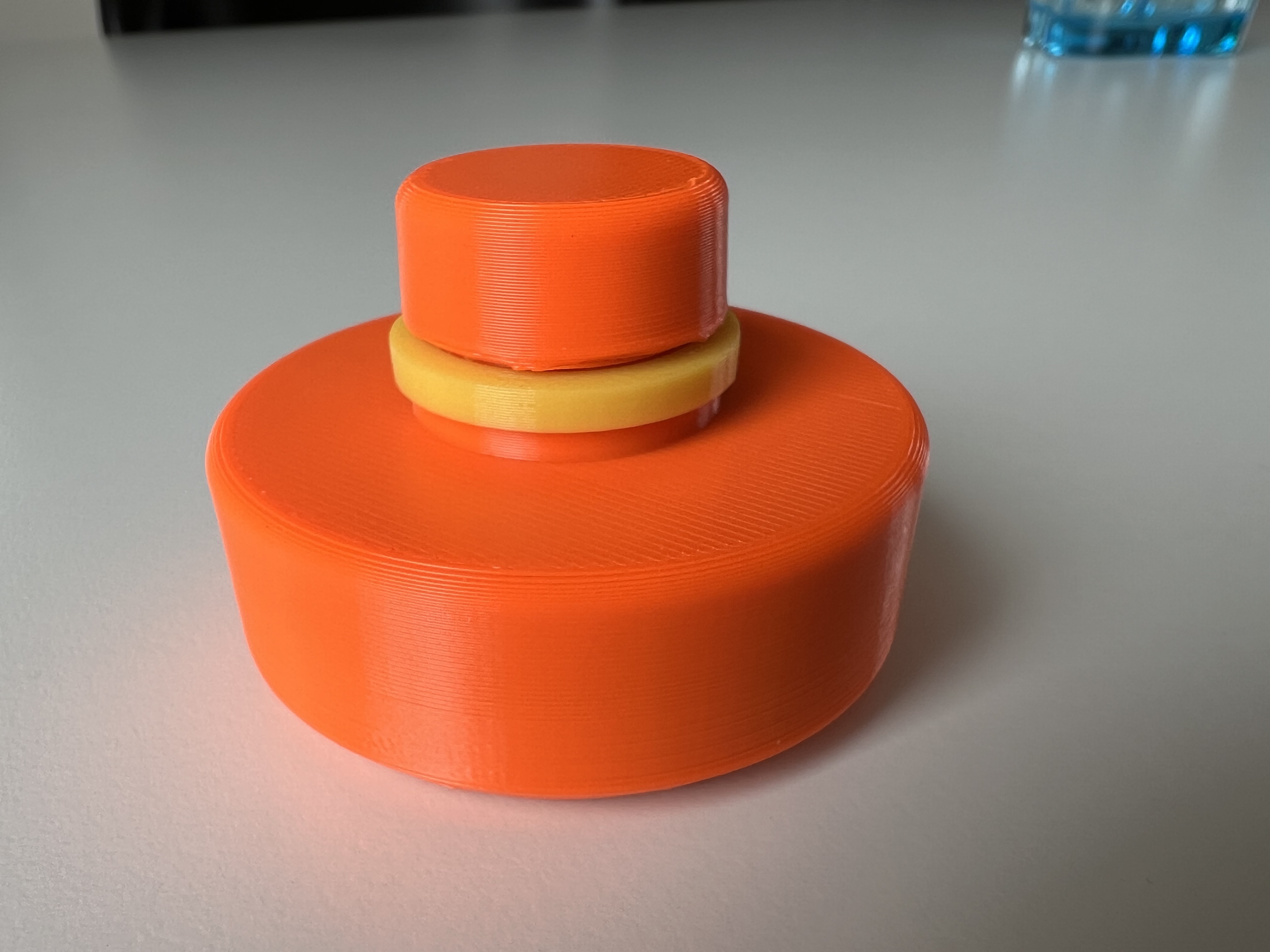 Tesla lift puck (for car jack with 55 mm diameter "cup")