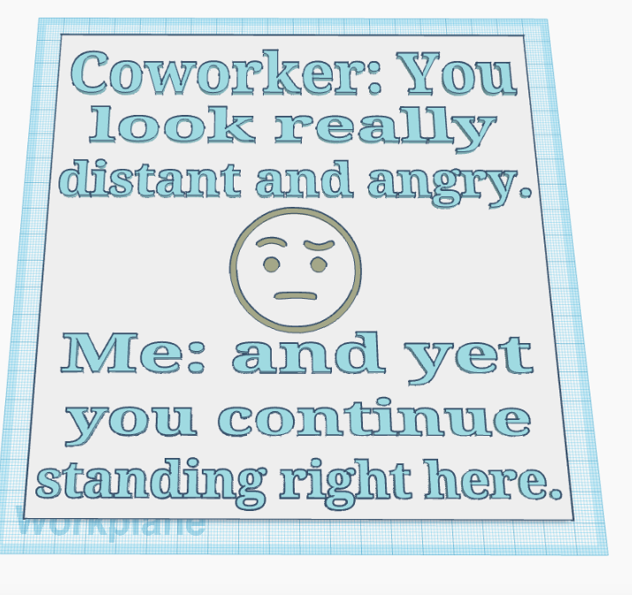 Co-worker Sign