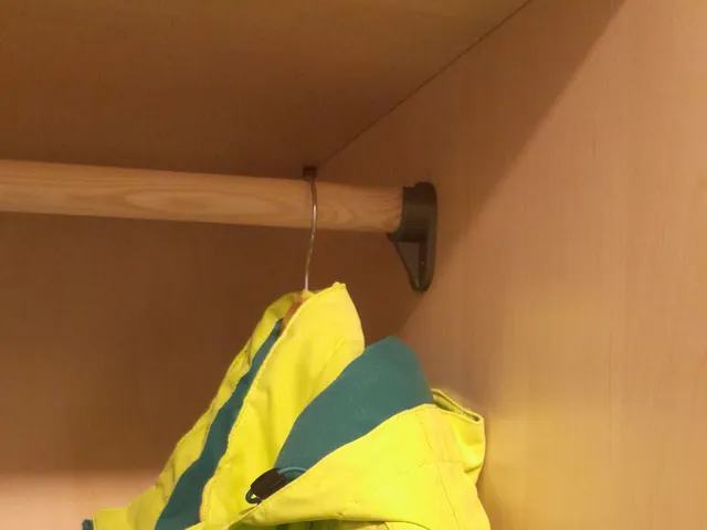 Clothes rail holder
