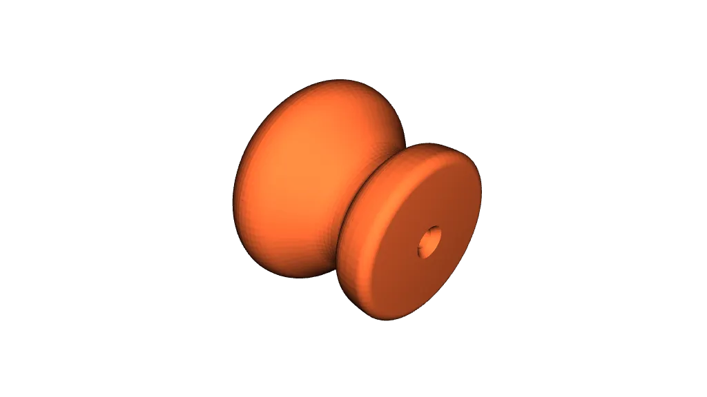 Door handle by hibi3d | Download free STL model | Printables.com