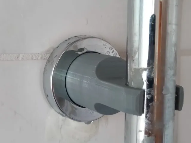 Shower rail holder